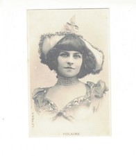 Postcard  Theatre famous Polaire with Diamond Neck  Jewel    TC 1376 picture