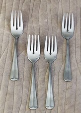 International Silver GRAN ROYAL Stainless  ***  4 Salad Forks -- 7