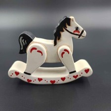 Vintage Ceramic Rocking Horse Figure picture