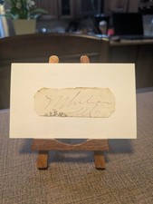 George Washington Julian Autograph Signed Cut – U.S. Congressman & Abolitionist picture