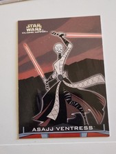 2004 Topps Star Wars CLONE WARS Asajj Ventress RC #8 picture