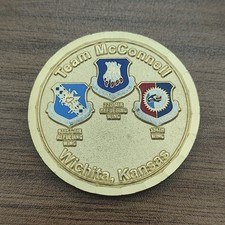 Team Mcconnell Wichita, Kansas Mission Wichita Challenge Coin picture