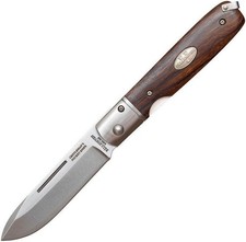 Fallkniven Gentlemans Linerlock Ironwood Handle Folding Knife - GPDI picture