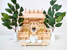Japanese Home KAMIDANA household shelf. shinto altar miniature shrine ornament picture