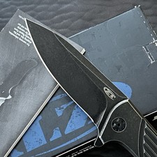 Zero Tolerance Knives ZT 0801BW Flipper Titanium Blackwash, MINT,  picture