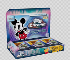 Topps 2026 Topps Chrome Disney Trading Cards Box picture
