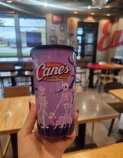 Limited Edition Raising Canes Glow In The Dark Halloween Cup With Lid picture