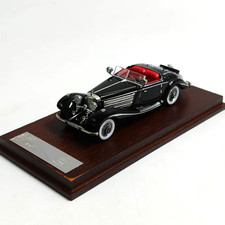 1:64 500K Special Roadster Diecast Model Car Black Collectible picture