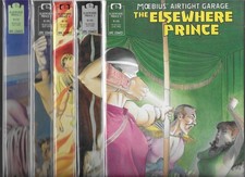 MOEBIUS' AIRTIGHT GARAGE THE ELSEWHERE PRINCE NEAR SET #2 3 4-6 (NM-) HIGH GRADE picture