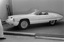 Alfa Romeo 3500 spider super sport Motor Show 1959 Car Old Photo 2 picture