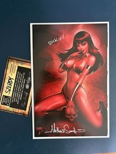 Vampirella Year One #1 C2E2 Exclusive Signed Nathan Szerdy Virgin Remarked w/COA picture