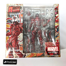 Amazing Yamaguchi No.008 Carnage Kaiyodo Revoltech Marvel Spider-Man Figure NEW picture