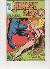 Jungle Girls #8, W.M. Thomas, GGA, Low Print Run, HTF, VF- 7.5, 1st Print, 1992 picture