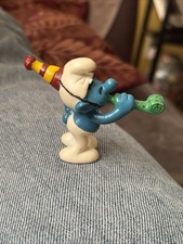Vintage Schleich Smurf With Birthday Party Horn 🥳 Figure 2007 picture