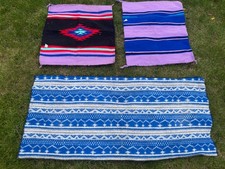 Hand Woven Cotton Mexican Saddle Pad And Blanket Set Mauricio’s Since 1949 picture
