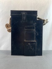 Vintage RR Box CRI&P Chicago Rock Island & Pacific Railroad Steel Carry Box picture