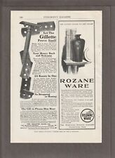 1904 ROZANE WARE Magazine AD~ROSEVILLE POTTERY/Zanesville, OH.~STUDEBAKER Bros. picture
