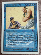 Mahamoti Djinn unlimited MTG Magic the gathering picture