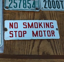 Vintage Original Metal Advertising Sign 