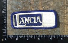 Vintage LANCIA Italian Automobile Car Logo Emblem Iron-On Patch NOS 1970s picture