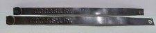 Vintage C.C.C. & St.L.RY Box Car Metal Security Tags  ( Lot of 2 ) picture