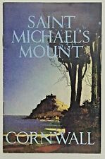 Saint Michaels Mount Cornwall 1960s Tourist guide 19 page booklet  picture