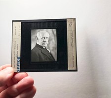 Fridtjof Nansen explorer magic lantern GLASS SLIDE picture