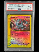 2003 Pokemon Card Skyridge Misdreavus Rev. Reverse Foil PSA Graded 9 MINT #39 picture