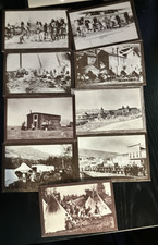 9 VTG Montana Historical Postcard Lot Big Sky Magic Ent Blackfeet Glacier Park + picture