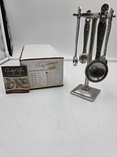 Crosby Taylor Pewter Measuring Spoons Set 7