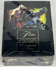 1994 Fleer Flair Marvel Universe Inaugural Edition Sealed 24-Pack Box picture
