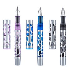 Asvine M169 Acrylic Dropper Fountain Pen with Converter Skeleton Pen EF/F/M Nib picture