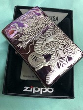 Zippo lighter items Zippo 24747 Abyss Rising Dragon Name Sanskrit Zippo Kurikara picture