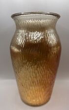 Vintage Jeanette Carnival Glass Marigold Vase 