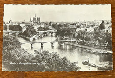 P. Martin Paris France Cityscape Real Photo Postcard RPPC Unposted picture