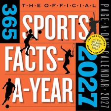 Workman Publishing, Official 365 Sports Facts-A-Year 2027 Page-A-Day Desk Calen picture