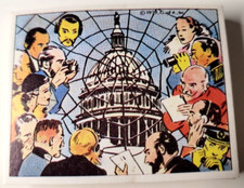 Gum Trading Tobacco Cards Spy Stories 1-24 1984 Reprint Collectors Edition picture