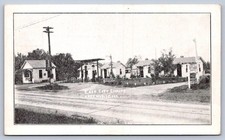 K63/ Greenville Illinois Postcard c1940s East City Limits Cabins Roadside 103 picture