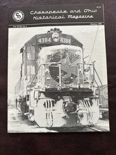 1986 Jan CHESAPEAKE AND OHIO HISTORICAL MAGAZINE C&O RAILROAD picture