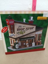 Vtg Lemax The Hop Stop  Christmas Village 2019 Retired Lighted Building NOS  picture