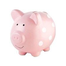 Pearhead Large Ceramic Piggy Bank, Ideal for Boys and Girls, Kids Money and Coin picture