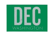 1977-1999 'DEC' December WASHINGTON TAB Sticker forVintage LicensePlates-ExcRepo picture