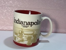 Starbucks Global Icon Collector Series Indianapolis 16oz Coffee Tea Mug Cup 2008 picture