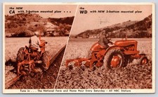 Field Allis Chalmers Model CA and WD Tractors 23 Bottom Plows 1950s picture
