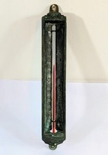 Tycos / Taylor Instrument Companies Bronze Industrial Thermometer 11” – Antique picture