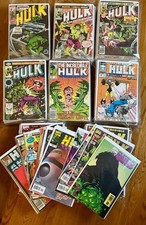 HUGE INCREDIBLE HULK RUN LOT COLLECTION 215 ISSUES #137-466+ More Bronze Copper picture