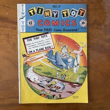 Tiny Tot Comics 9 July Aug 1947 HTF Pre-Horror EC Golden Age 10 Cent picture