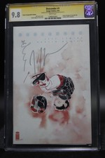 Descender (2015) #1 Image Comics Signed x2 ECCC Variant CGC SS 9.6 White Pages picture