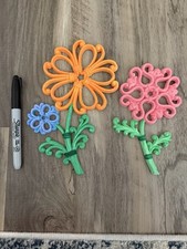 Vintage Burwood Wall Decor Flowers picture