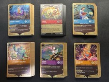 6 Cards Disney Lorcana Promo League Attack of the Vine Gold Border Set w Tigger picture